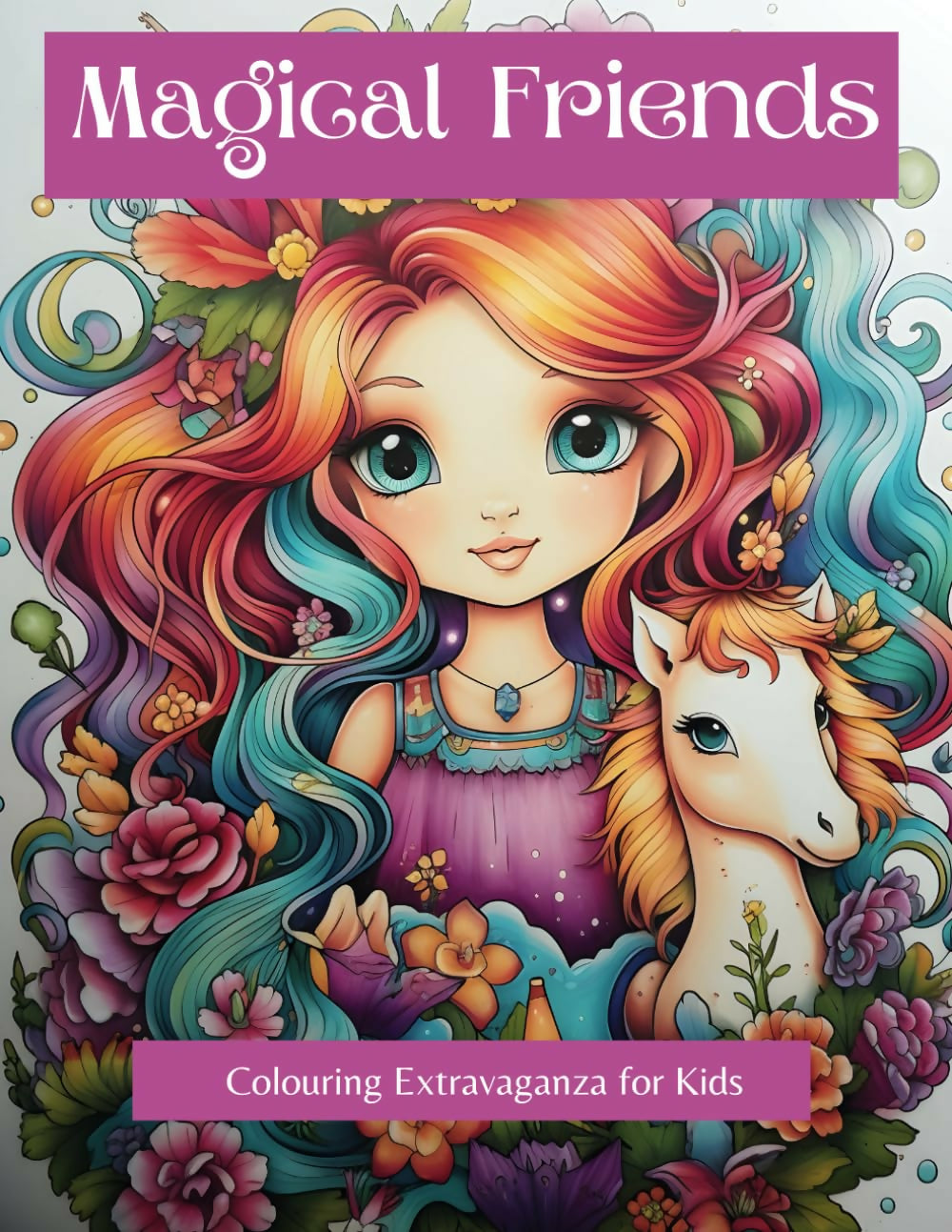 Magical Friends Colouring Extravaganza for Kids