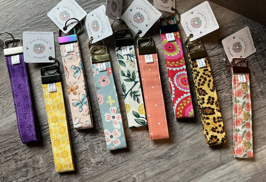 Key Wristlet- Assorted patterns in store!